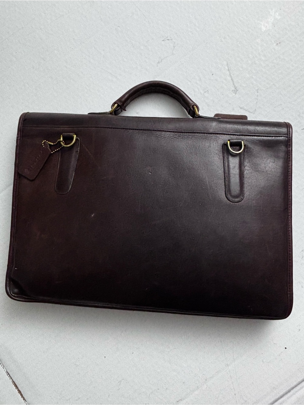 Rare Made in NYC Coach Metropolitan Briefcase Laptop Case Devil Wears Prada - Picture 3 of 13